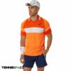 پلوشرت تنیس مردانه اسیکس Asics Match Actibreeze- نارنجی