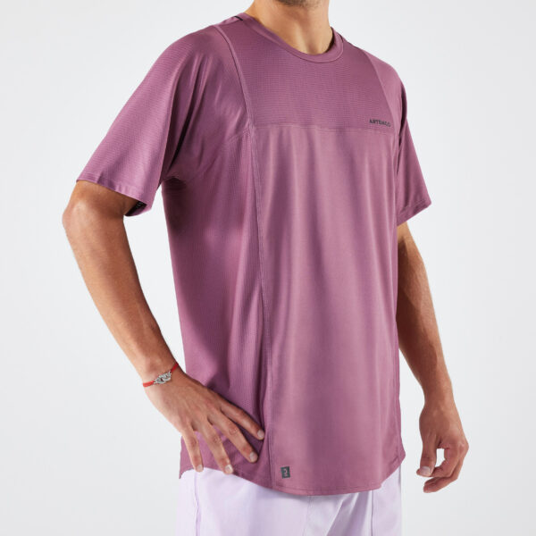 تی شرت تنیس مردانه آرتنگو ARTENGO Dry Gaël Monfils- بنفش