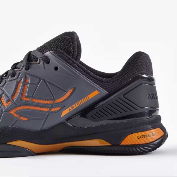 کفش تنیس مردانه آرتنگو ARTENGO STRONG PRO Men Clay - مشکی/نارنجی