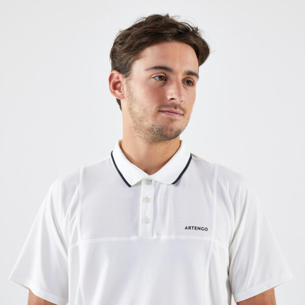پلوشرت تنیس مردانه آرتنگو ARTENGO DRY – سفید