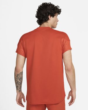تی شرت تنیس مردانه نایک Nike Court Slam Dri-FIT- نارنجی