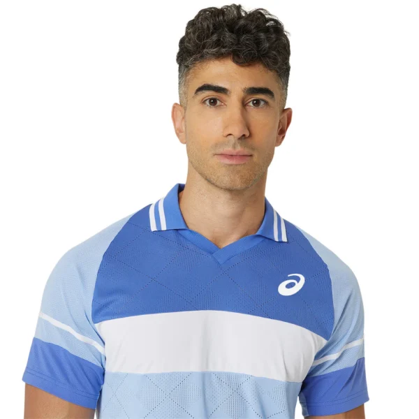 پلوشرت تنیس مردانه اسیکس Asics Match Actibreeze- آبی