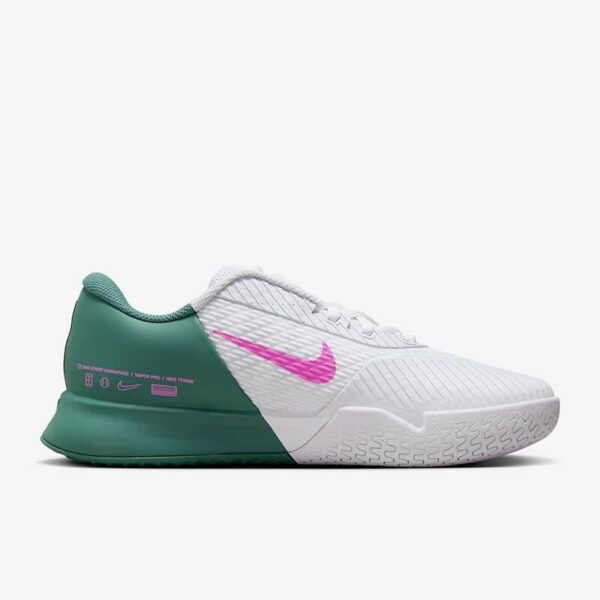 کفش تنیس زنانه نایک NikeCourt Air Zoom Vapor Pro 2 -سبز/سفید