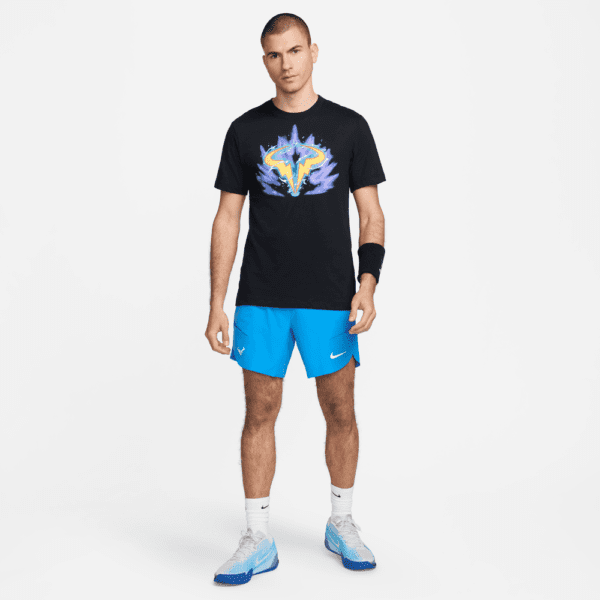 تی شرت تنیس مردانه نایک Rafa Nike Court Dri-FIT– مشکی