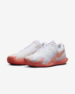 کفش تنیس مردانه نایک Nike Court Zoom Vapor Cage 4 Rafa Clay- سفید/نارنجی