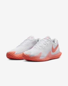 کفش تنیس مردانه نایک NikeCourt Zoom Vapor Cage 4 Rafa- سفید/نارنجی