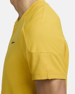 تی شرت تنیس مردانه نایک Nike Court Slam Dri-FIT- زرد