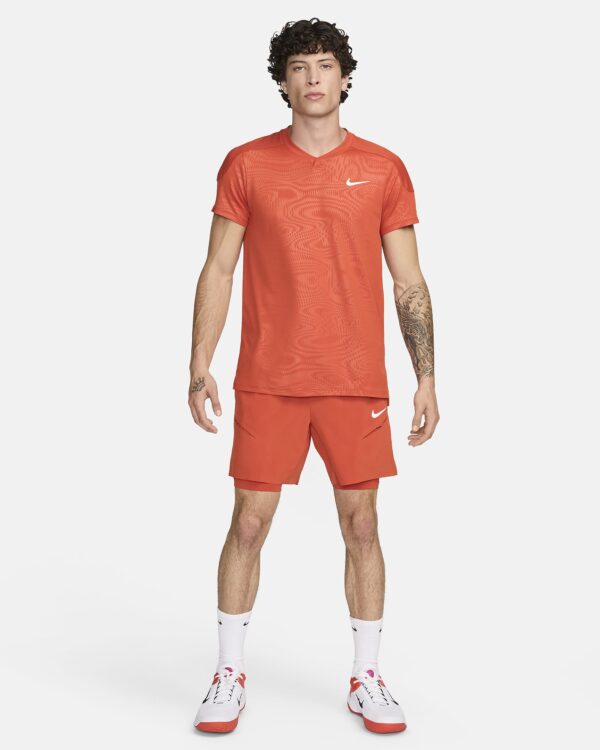 شلوارک تنیس مردانه نایک NikeCourt Slam Dri-FIT- نارنجی