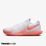 کفش تنیس مردانه نایک Nike Court Zoom Vapor Cage 4 Rafa Clay- سفید/نارنجی