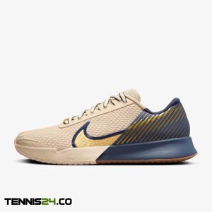 کفش تنیس مردانه نایک NikeCourt Air Zoom Vapor Pro 2 Premium- کرمی