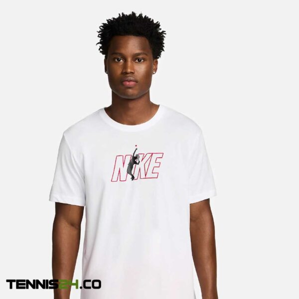 تی شرت تنیس مردانه نایک Nike Court Dri-FIT- سفید