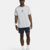 تی شرت تنیس مردانه نایک Nike Court Dri-FIT- طوسی