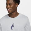 تی شرت تنیس مردانه نایک Nike Court Dri-FIT- طوسی