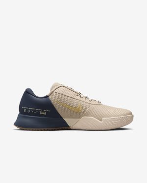 کفش تنیس مردانه نایک NikeCourt Air Zoom Vapor Pro 2 Premium Clay- کرم