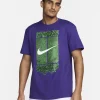 تی شرت تنیس مردانه نایک NikeCourt – بنفش