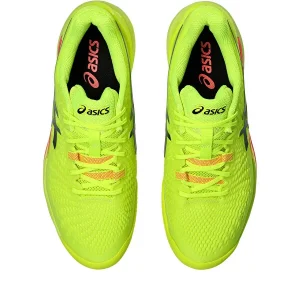 کفش تنیس مردانه اسیکس Asics Gel-Resolution 9 Clay - زرد - تصویر 3