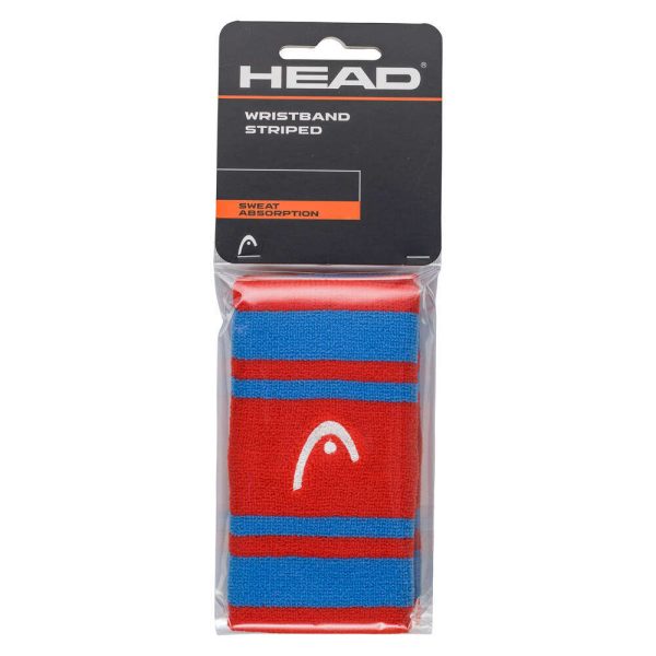 مچ‌ بند هد Head Wristband striped 5 – قرمز آبی