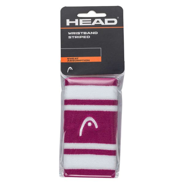 مچ‌ بند هد Head Wristband striped 5 - بنفش سفید