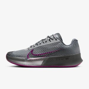 کفش تنیس مردانه نایک NikeCourt Air Zoom Vapor 11 Sert Kort- طوسی