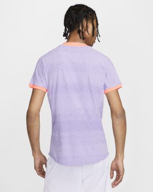 تی شرت نایک Nike Rafa Advantage Crew – بنفش