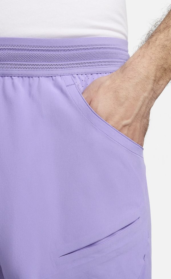 شلوارک تنیس نایک Nike Rafa Dri-FIT ADV 18 cm- بنفش - Image 8