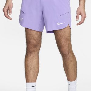 شلوارک تنیس نایک Nike Rafa Dri-FIT ADV 18 cm- بنفش