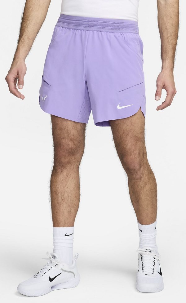 شلوارک تنیس نایک Nike Rafa Dri-FIT ADV 18 cm- بنفش