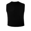 تاپ تنیس زنانه نایک - NikeCourt Heritage Crop Top - مشکی - Image 3