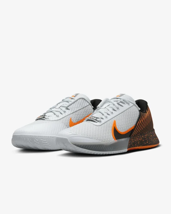 کفش تنیس مردانه نایک NikeCourt Vapor Pro 2 Premium Clay - طوسی