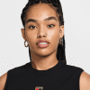 تاپ تنیس زنانه نایک - NikeCourt Heritage Crop Top - مشکی - Image 4