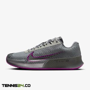 کفش تنیس مردانه نایک NikeCourt Air Zoom Vapor 11 Clay - خاکستری