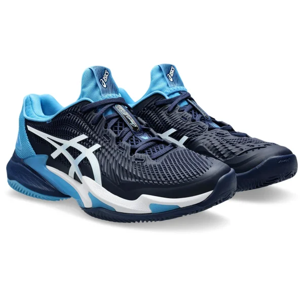 کفش تنیس مردانه اسیکس - Asics Court FF 3 Novak Clay- آبی - Image 7