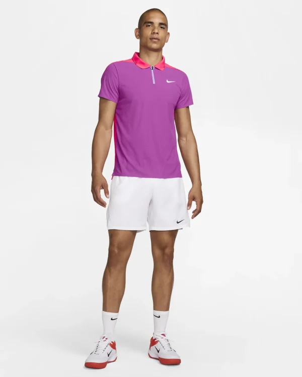 پلوشرت تنیس مردانه نایک - NikeCourt Slam Dri-FIT - بنفش