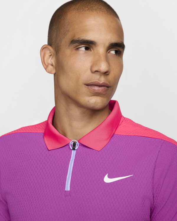 پلوشرت تنیس مردانه نایک - NikeCourt Slam Dri-FIT - بنفش