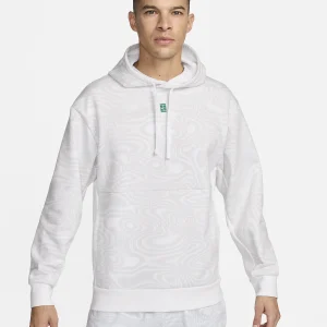 سویشرت تنیس مردانه نایک Nike Court Heritage DRI-FIT Sweatshirt- سفید