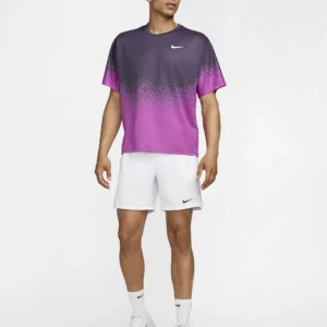 تی شرت تنیس نایک – NikeCourt Slam Dri-FIT – بنفش