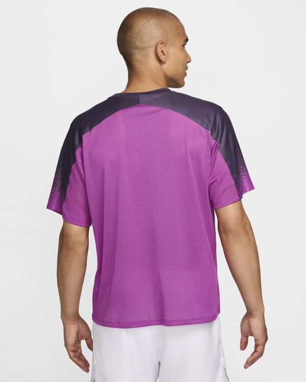 تی شرت تنیس نایک - NikeCourt Slam Dri-FIT - بنفش - Image 3