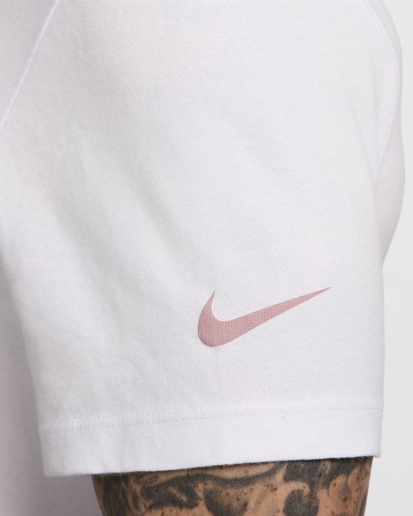 تی شرت تنیس مردانه نایک Rafa Nike Court Dri-FIT– سفید - Image 3