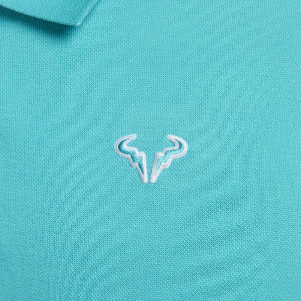 پلوشرت تنیس مردانه نایک - Nike Rafa Slim-Fit Polo - فیروزه ای - Image 5