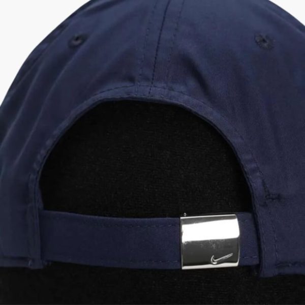 کلاه تنیس نایک Nike DRI-FIT Club Soft Metal Swoosh Hat- سرمه ای