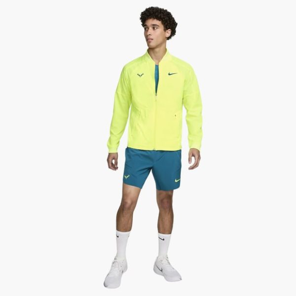 ژاکت تنیس مردانه نایک Nike DRI-FIT RAFA Men's Tennis Jacket- زرد