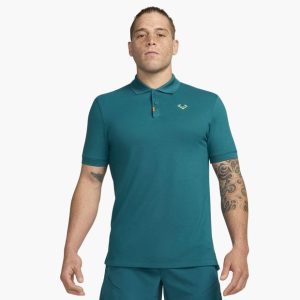 پلوشرت تنیس مردانه نایک Nike Polo DRI-Fıt RAFA Slım T-shirt- سبز دودی