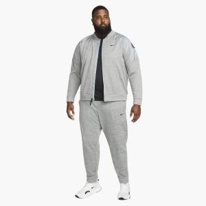 شلوار ورزشی تنیس مردانه نایک Nike Thermo-FIT Fitness Slim Fit Sweatpants- خاکستری - تصویر 6