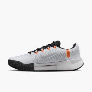 کفش تنیس مردانه نایک Nike Zoom GP Challenge 1 Premium Hard Court Tennis Shoe- سفید/نارنجی