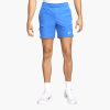 شلوارک تنیس مردانه نایک NikeCourt Advantage Dri-FIT 18 cm- آبی - Image 6