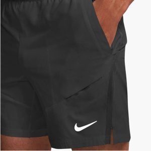 شلوارک تنیس مردانه نایک NikeCourt Advantage Dri-FIT 18 cm- مشکی