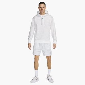 سویشرت تنیس مردانه نایک Nike Court Heritage DRI-FIT Sweatshirt- سفید