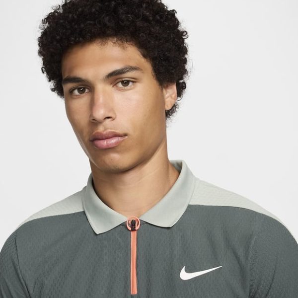 پلوشرت تنیس مردانه نایک - Nike Court Slam Ultimate DRI-FIT Advantage Polo T-Shirt- سبز - Image 4