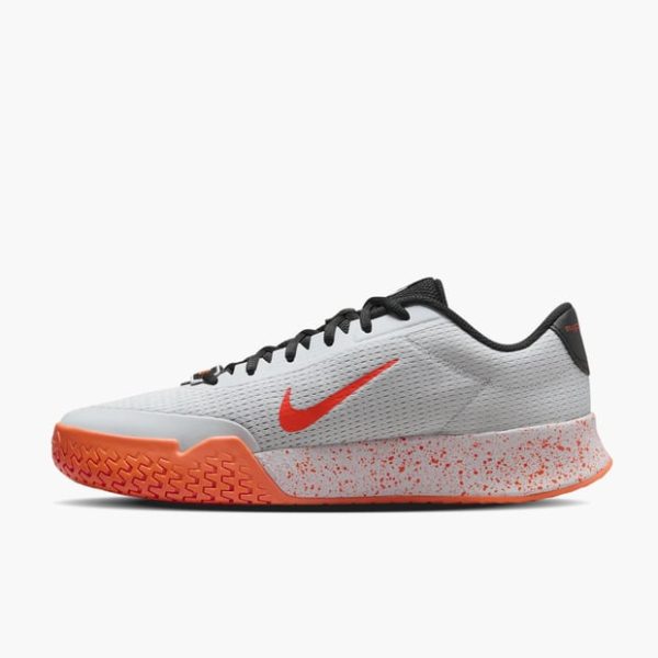 کفش تنیس مردانه نایک Nike Court Vapor Lite 2 Premium Hard Court Tennis Shoe- سفید/ نارنجی