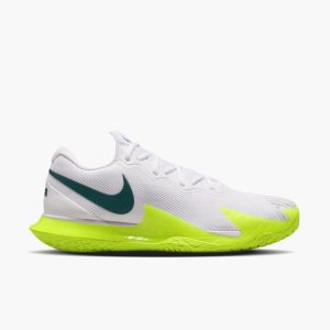 کفش تنیس مردانه نایک Nike Court Zoom Vapor Cage 4 RAFA Hard Court Tennis Shoe- سفید/ زرد